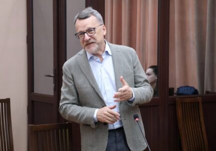 Відкриті лекції лауреата Міжнародної премії імені Івана Франка Андрія Даниленка відбулися у Львові та Дрогобичі